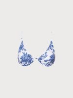 Backless Underwire Floral Bikini Top - Image 5