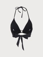 Black Back Tie Bikini Top - Image 6
