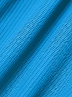 Blue Reversible Halter Triangle Bikini Top - Image 9