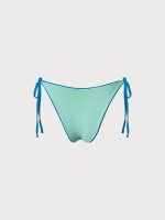Blue Reversible Tie Bikini Bottom - Image 10