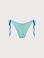 Blue Reversible Tie Bikini Bottom - Image 9