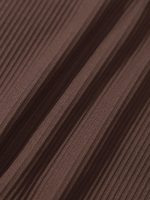 Coffee Ribbed Bikini Bottom - Image 11