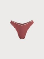 Contrast Stitch Bikini Bottom - Image 13
