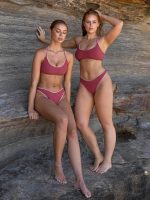 Contrast Stitch Bikini Bottom - Image 11
