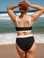 Contrast Trim Bikini Top - Image 14