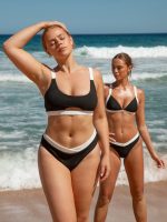 Contrast Trim Bikini Top - Image 10