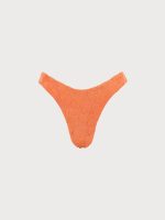 Floral Jacquard High Cut Bikini Bottom - Image 5