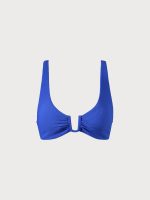 Navy U-Ring Bikini Top - Image 6