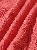 Red Jacquard Bikini Bottom - Image 7