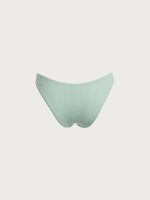 Cyan Solid Low Waisted Bikini Bottom - Image 8