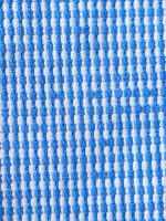 Blue Textured Striped Bikini Bottom - Image 8