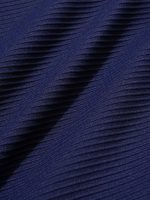 Navy Ribbed Bikini Bottom - Image 11
