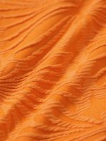 Orange Textured O-Ring Bikini Top - Image 11
