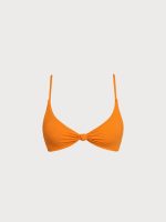 Orange Reversible X Cross Bikini Top - Image 8