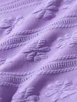 Purple Jacquard Knot Bikini Top - Image 8