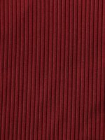 Wine Red Twist Backless Bikini Top - Image 8