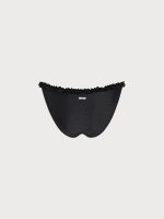 Black Ruffled Bikini Bottom - Image 9