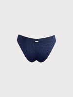 Blue Crochet Bikini Bottom - Image 7