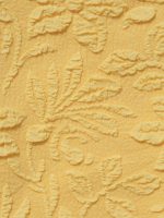 Yellow Textured Floral Bikini Bottom - Image 7