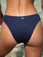 Blue Crochet Bikini Bottom - Image 2