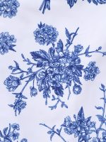 Blue Floral Full Coverage Bikini Bottom - Image 12