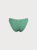 Green Geometric Full Coverage Bikini Bottom - Image 6