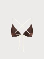 Dark Coffee Underwire Bikini Top - Image 7